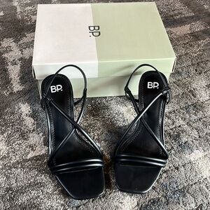 BP sling back heels